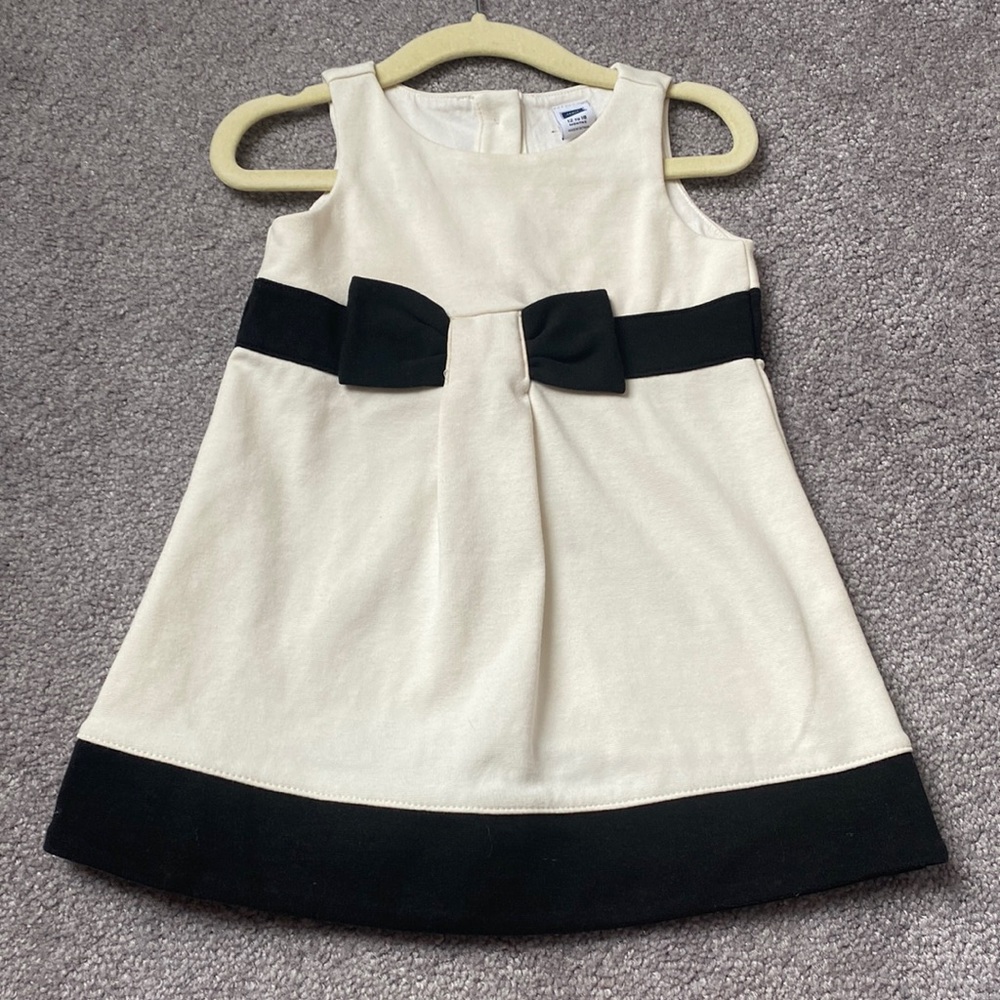 Janie and Jack Black & White Dress
